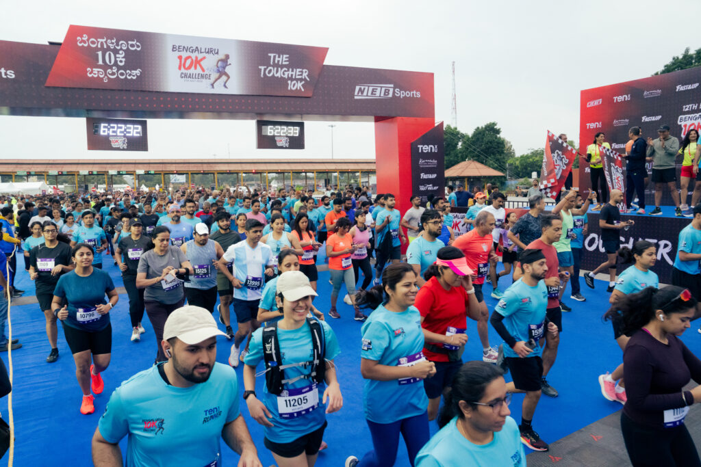 Ten x You Powers 10K+ Runners at Bengaluru 10K